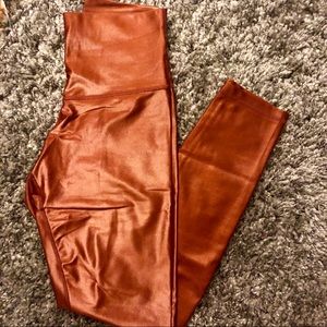 DYI copper brick color small yoga pants